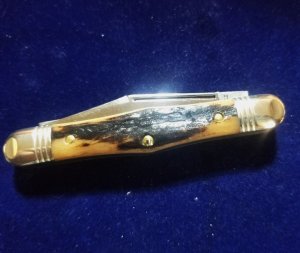 GREAT EASTERN CUTLERY 33 GEC 331220 SAMBAR STAG CONDUCTOR KNIFE RARE 1/509