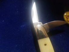 GREAT EASTERN TIDIOUTE GEC WHITE BONE POCKET CARVER KNIFE  1/703 MIT 620320