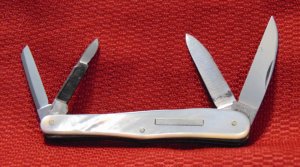  VINTAGE PARKIN & MARSHALL SHIEFFIELD WARNCLIFFE  KNIFE  PEARL PRE-1890