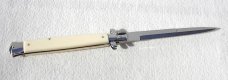 NEW OLD STOCK 13" SKM BAYONET STILETTO ACRYLIC IVORY MANIAGO ITALY