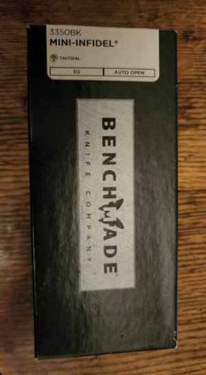 Benchmade 3350BK Mini-Infidel Dagger AUTO OTF Knife
