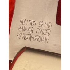 Bull Dog Brand Solingen Germany Cottin Sampler Hand Made Hammer Forged New Old Stock Bull Dog Brand Solingen Germany Cottin Sampler Hand Made Hammer Forged New Old Stock