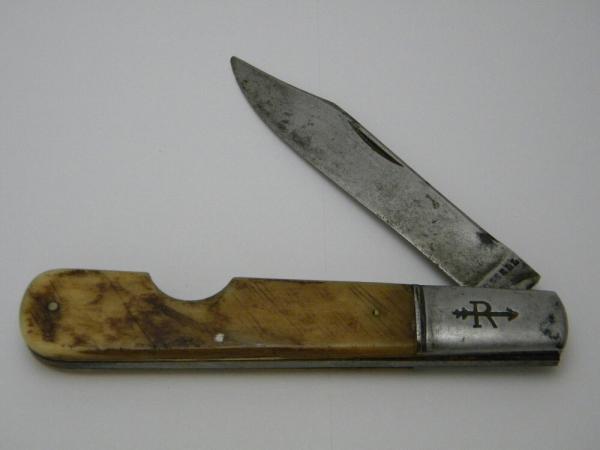 Vintage Russell USA Bone Daddy Barlow Knife