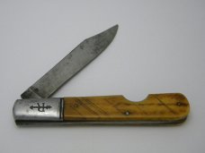 Vintage Russell USA Bone Daddy Barlow Knife