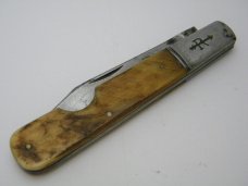 Vintage Russell USA Bone Daddy Barlow Knife