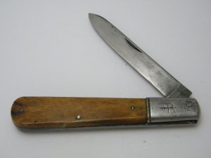 Vintage Russell USA Bone Daddy Barlow Knife