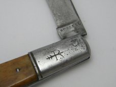 Vintage Russell USA Bone Daddy Barlow Knife