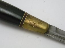 Vintage PUUKKO (Finnish for KNIFE) Horse Head Fixed Blade Sheath Knife