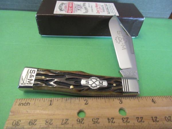 Schatt & Morgan Worm Grooved Series 3 Gunstock ATS -34 Steel Pattern # 041140