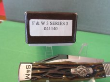Schatt & Morgan Worm Grooved Series 3 Gunstock ATS -34 Steel Pattern # 041140