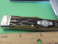 Schatt & Morgan Worm Grooved Series 3 Gunstock ATS -34 Steel Pattern # 041140