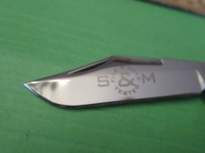 Schatt & Morgan Worm Grooved Series 3 Gunstock ATS -34 Steel Pattern # 041140