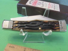Schatt & Morgan Worm Grooved Series 3 Gunstock ATS -34 Steel Pattern # 041140