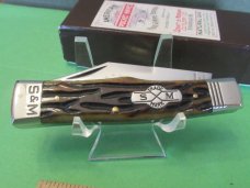 Schatt & Morgan Worm Grooved Series 3 Gunstock ATS -34 Steel Pattern # 041140