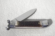 AKC 8" CLASSIC ITALIAN VINTAGE STAG LEVER LOCK SHELL PULLER