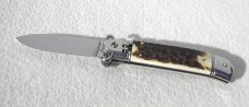AKC 8" CLASSIC ITALIAN VINTAGE STAG LEVER LOCK SHELL PULLER