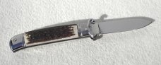 AKC 8" CLASSIC ITALIAN VINTAGE STAG LEVER LOCK SHELL PULLER