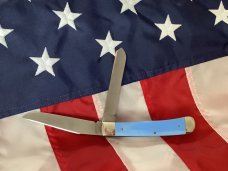 Vintage Case XX 9 Dot 1981 -B254 SS Trapper Knife w/ Derlin Handles w/ Louisiana World Expo txt Vintage Case XX 9 Dot 1981 -B254 SS Trapper Knife w/ Derlin Handles w/ Louisiana World Expo txt