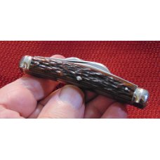 MINT VINTAGE JOHN PRIMBLE BELKNAP HDW. & MFG. CO. CONGRESS  KNIFE ETCHED MAIN BLADE 1940-1960