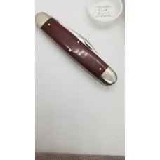 Great Eastern 981316W..Red Linen Micarta..1 of 68...4 7/8" closed..new in tube..Clip..pen and coping Great Eastern 981316W..Red Linen Micarta..1 of 68...4 7/8" closed..new in tube..Clip..pen and coping
