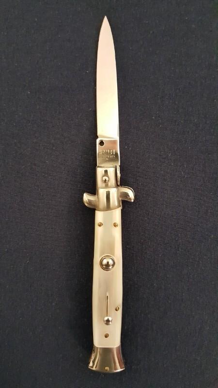 8" PEARLEX ITALIAN STILETTO 8" PEARLEX ITALIAN STILETTO