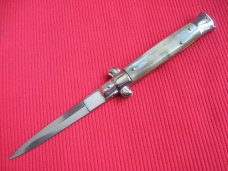 NEW ARMANDO BELTRAME 9" BLONDE HORN DAGGER BLADE ITALIAN STILETTO Knife NEW ARMANDO BELTRAME 9" BLONDE HORN DAGGER BLADE ITALIAN STILETTO Knife