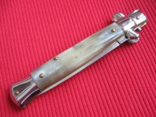 NEW ARMANDO BELTRAME 9" BLONDE HORN DAGGER BLADE ITALIAN STILETTO Knife NEW ARMANDO BELTRAME 9" BLONDE HORN DAGGER BLADE ITALIAN STILETTO Knife