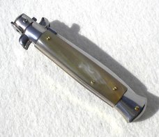 NEW FRANK BELTRAME 9" FRENCH BOVINE HORN ITALIAN STILETTO