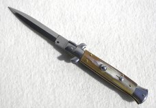 NEW FRANK BELTRAME 9" FRENCH BOVINE HORN ITALIAN STILETTO