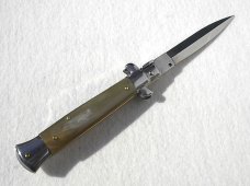NEW FRANK BELTRAME 9" FRENCH BOVINE HORN ITALIAN STILETTO