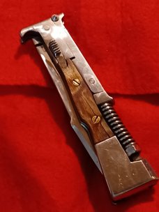 Vintage AK 47 Torsion Spring Russian Prisons Knife. Vintage AK 47 Torsion Spring Russian Prisons Knife.
