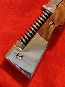 Vintage AK 47 Torsion Spring Russian Prisons Knife. Vintage AK 47 Torsion Spring Russian Prisons Knife.