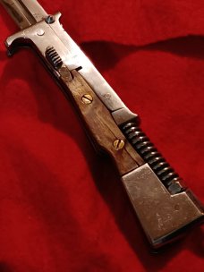 Vintage AK 47 Torsion Spring Russian Prisons Knife. Vintage AK 47 Torsion Spring Russian Prisons Knife.