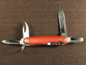 KA-BAR Union Cutlery Co. Six Blade Utility Knife - RARE!