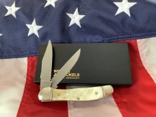 J A Henckels Copperhead Pocket Knife w/ Buffalo Horn Handles +Pouch, COA & Hard Box -NOS J A Henckels Copperhead Pocket Knife w/ Buffalo Horn Handles +Pouch, COA & Hard Box -NOS