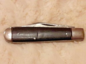 Vintage KA-BAR  Olean NY USA  2 Blade Jack Knife 