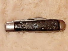 Vintage KA-BAR  Olean NY USA  2 Blade Jack Knife 