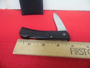 33 YR SHUT DOWM BIG SALE SCHRADE  USA SP3 LOCKBACK WITH NYLON SHEATH FROM STORAGE EXTRA NICE