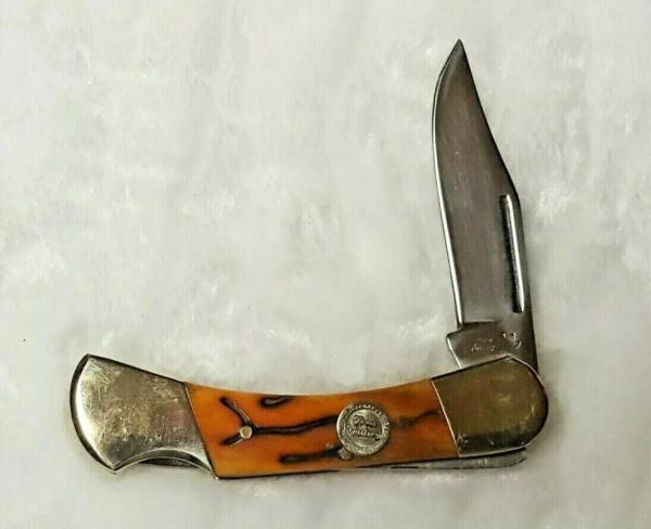 Frost Cutlery Chattanooga TN Lockback Pocket Knife 2001 Thyssen Krupp Stainless