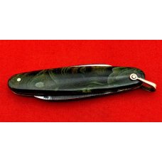 Vintage NEW YORK KNIFE CO 2-Blade Oval Lobster Pen Folding Pocket Knife w/Bail c.1882-1931 Cell Vintage NEW YORK KNIFE CO 2-Blade Oval Lobster Pen Folding Pocket Knife w/Bail c.1882-1931 Cell