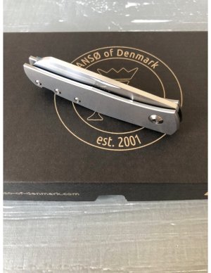 Jens Anso Monte Carlo V2 Titanium Slipjoint Folding Knife