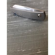 Jens Anso Monte Carlo V2 Titanium Slipjoint Folding Knife Jens Anso Monte Carlo V2 Titanium Slipjoint Folding Knife