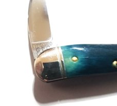 GEC Great Eastern Cutlery 190120 NORTHFIELDBLUETEAL NATURAL BONE LITTLE RATTLER GEC Great Eastern Cutlery 190120 NORTHFIELDBLUETEAL NATURAL BONE LITTLE RATTLER