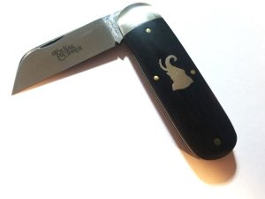 GEC Tidioute 363122 Toe Nail Clipper, Ebony, Made in USA Great Eastern Cutlery