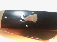 GEC Tidioute 363122 Toe Nail Clipper, Ebony, Made in USA Great Eastern Cutlery