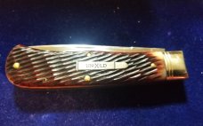 Great Eastern Cutlery 235120L Bullet Trapper Redtail Jigged Bone Linerlock MIT