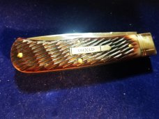 Great Eastern Cutlery 235120L Bullet Trapper Redtail Jigged Bone Linerlock MIT