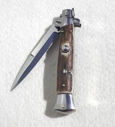 FRANK BELTRAME 9" GENUINE STAG BAYONET BLADE ITALIAN STILETTO