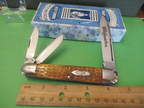 Case Classic 1990 W.R. Case & Sons Brown Bone Whittler Pattern # 6391