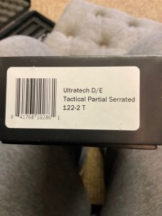 Microtech Ultratech tactical partial serrated Microtech Ultratech tactical partial serrated